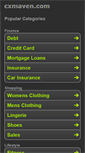 Mobile Screenshot of cxmaven.com